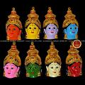 GODDESS ASHTALAKSHMI DURGA DEVI FACES | CLASSICAL DANCE JEWELRY